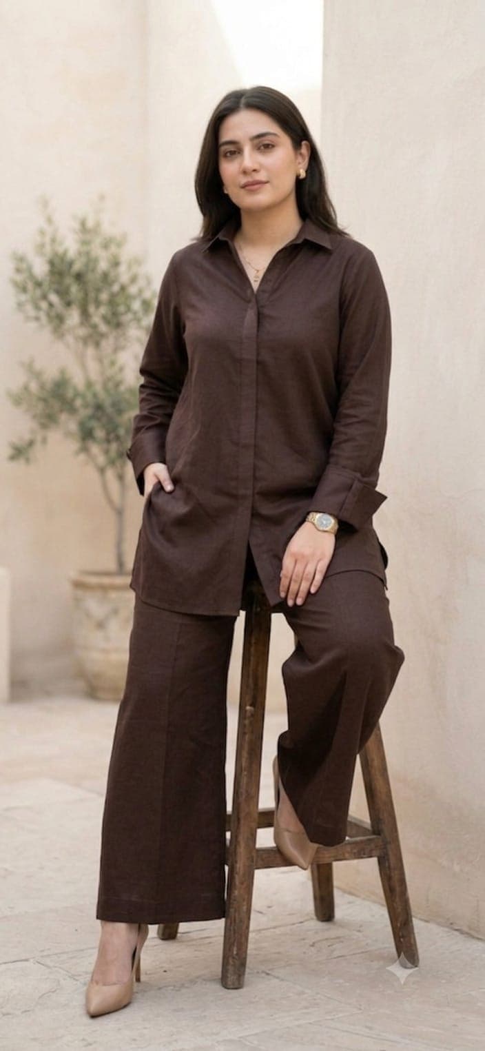 Brown Cord Set